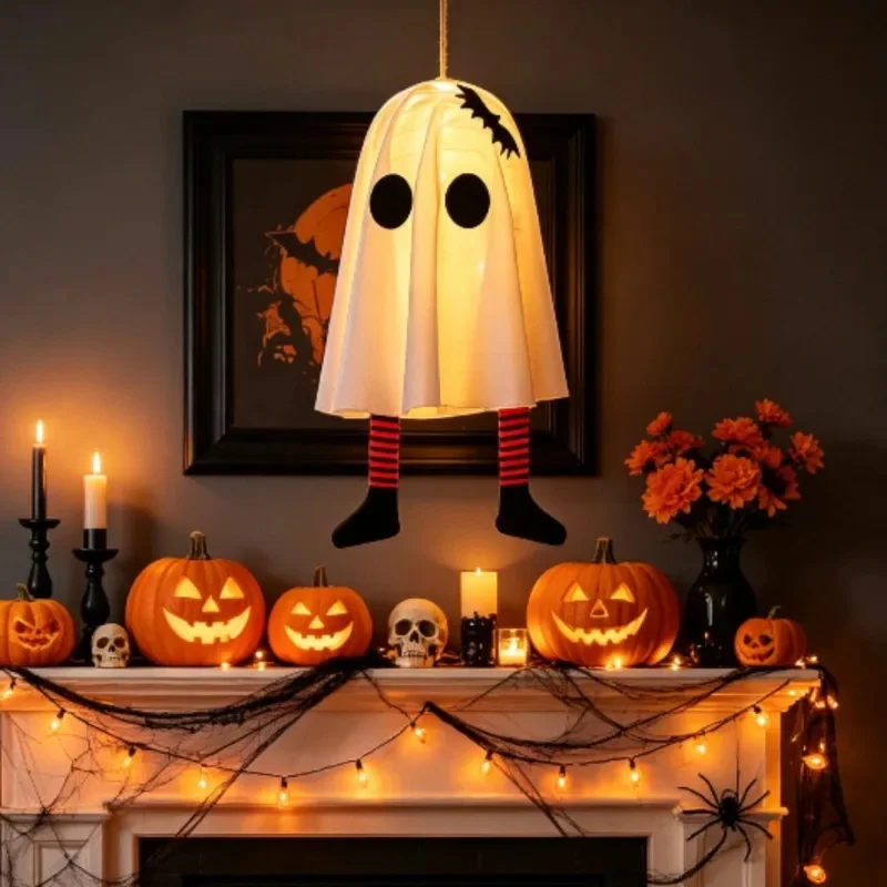 halloween-hanging-ghost-light-fabric-ghost-ornament-with-striped-legs-led-wire-light-for-yard-porch-indoor-outdoor-party