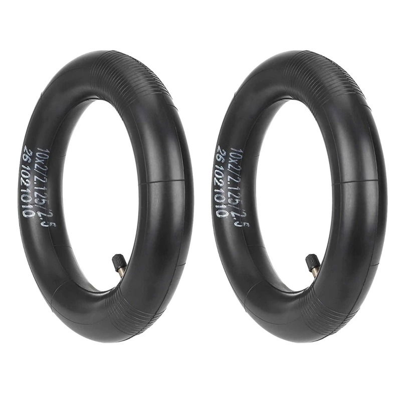 

AU61-Ulip10x2/2.125/2.5 Thick Straight Mouth Inner Tube 10X2 10X2.125 10X2.5 Universal Inner Tube