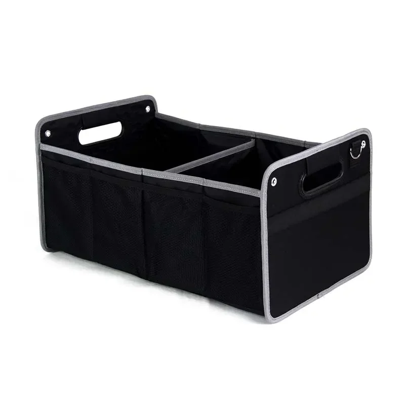 For Ineos Grenadier Trunk Storage Organizer Box Multipurpose Collapsible Lid Portable Car Storage Tool Bag Car Trunk Organizer