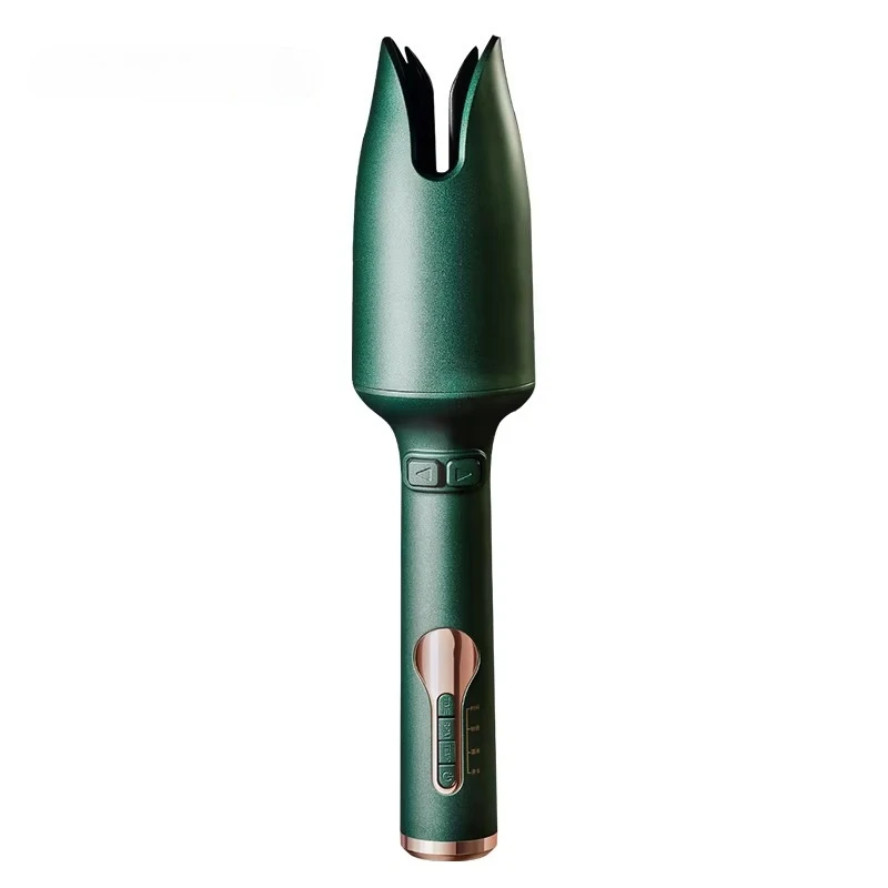 Upgraded Anti-scald Design Emerald Green Anion  Automatic Curling Iron Lasting Stereotype