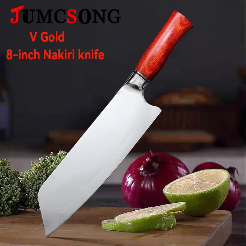 

JUMCSONG Women's Slicer V Gold Small Meat Slicer Household Kitchen Multi purpose Knife Cooked Food Knife