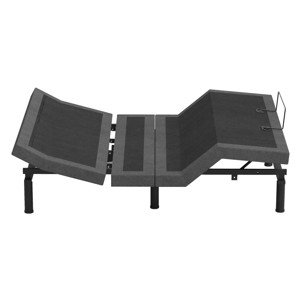 Split Extra Large Zero Gravity Adjustable  Massage Bed Base With Bluetooth Connection USB Charger