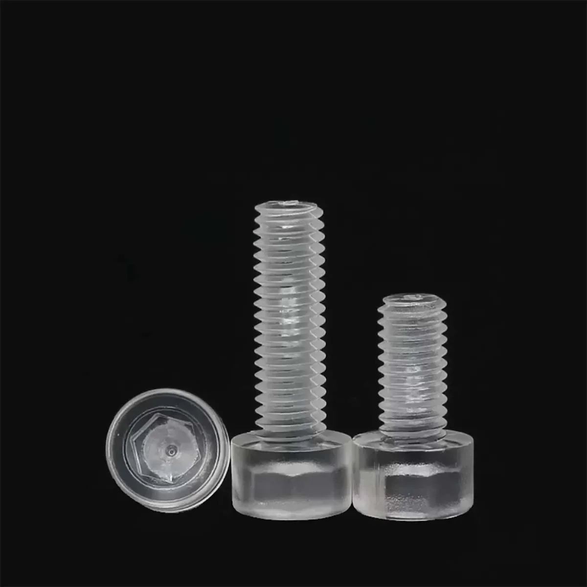 

PC Transparent Cup Head Hex Screw Plastic Insulated Cylindrical Head Bolt M3M4M5M6M8M10