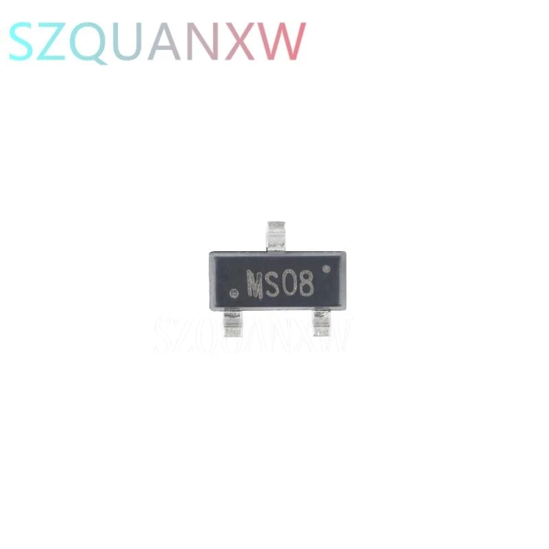 10PCS SI2308A SOT-23 60V/2A N-channel MOS (Field Effect Transistor) Chip