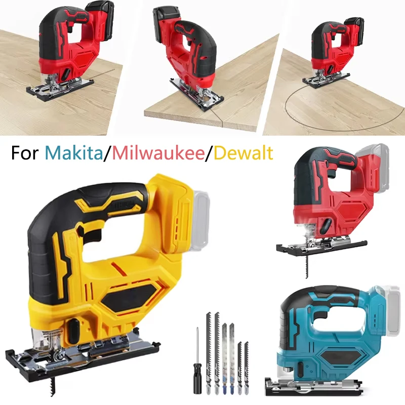 

Cordless Circular Saw Brushless Woodworking Saw 45-degree Cut Adjustment Circular Saw For Makita/Milwaukee/Dewalt 18V Battery