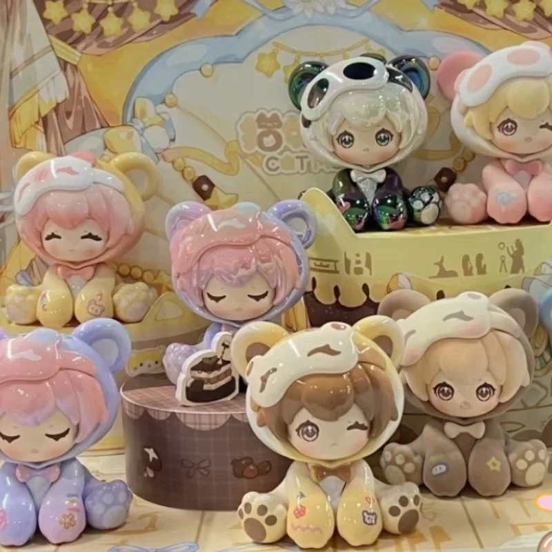 

Новая распродажа Soki Bedtime Story Rabbit Series Bear Series слепая коробка Mystery Box украшение для рабочего стола праздничные подарки для девочек коллекция игрушек