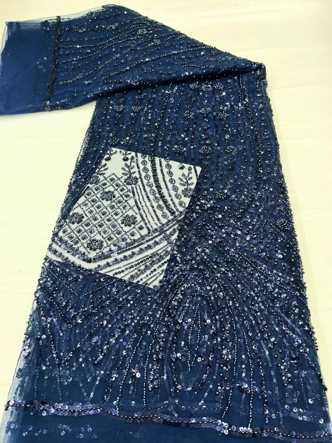 Hochwertiger, edler, einzigart – Embroidery Net Fabric Bewertung und Preis