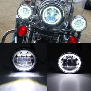 10 principais vendas farol auxiliar moto cromado - №3