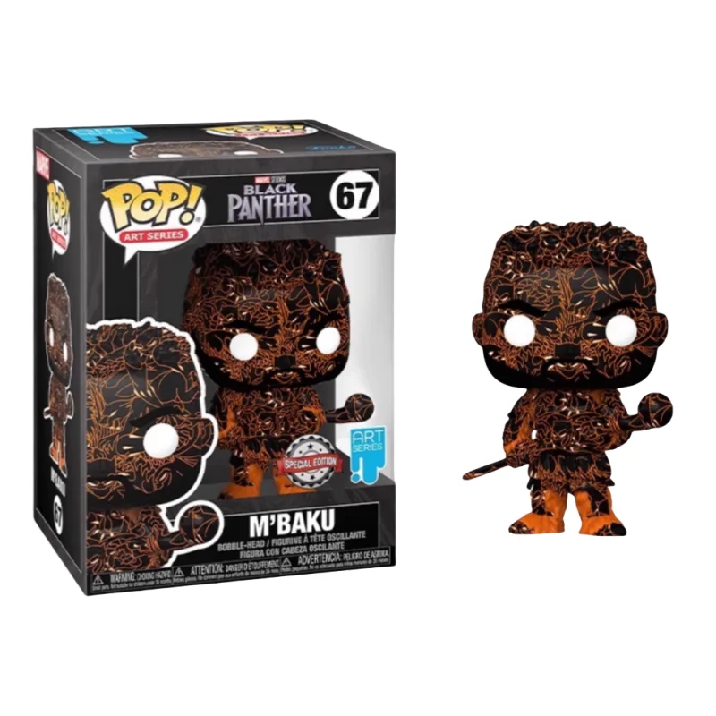 Marvel The Avengers Figure Model Sculpture Doll Funko Pop Mbaku Nakia Q-Version Decor Ornament Figures Model Dolls Limited Toy - Image 5