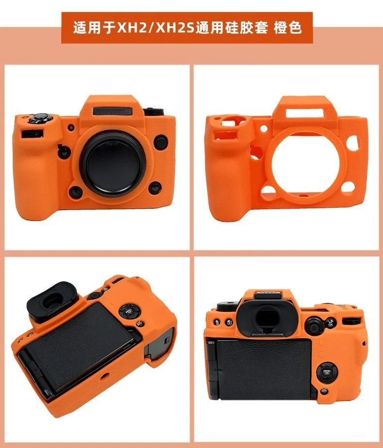 

Protector Mirrorless Cover Camera Bag For Fujifilm X-H2 X-H2s Digital Camera Xh2 Xh2s Silicon Case