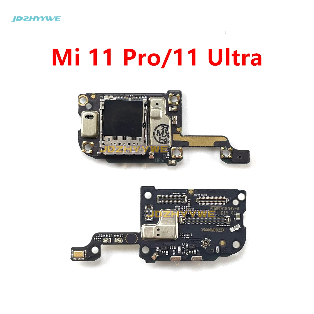 USB Charging Port Dock SIM Card Slot Board Connector Mainboard LCD Display Flex Cable For Xiaomi Mi 11 Pro 11 Ultra
