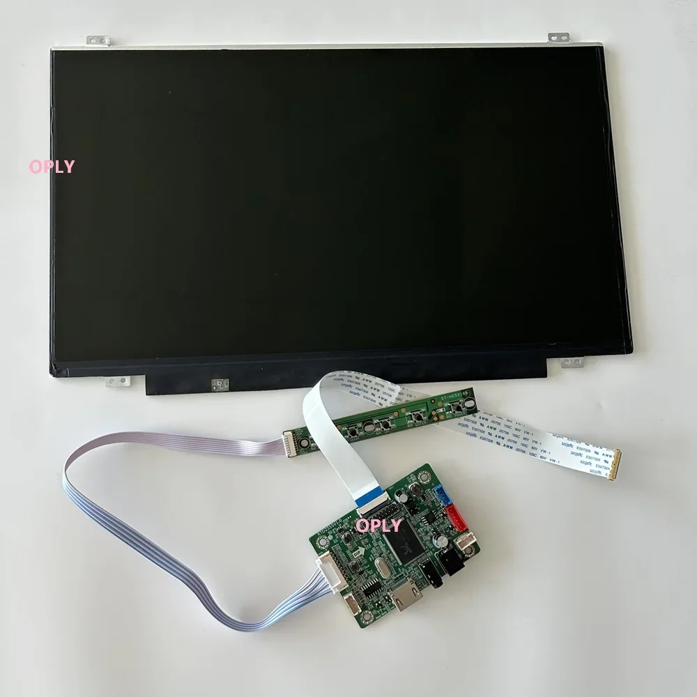 Neue 14 "1920X1080 IPS EDP panel screen monitor 1080P + MINI Controller board HDMI-kompatibel für PC PS X360 Laptop raspberry