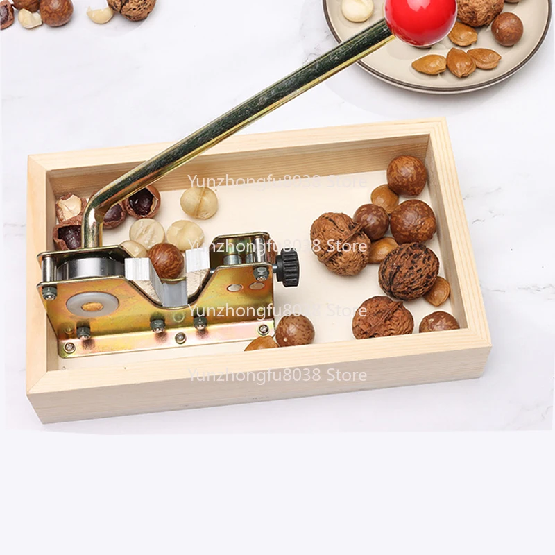 Hickory doméstico, Cascanueces, Alicates para nueces de macadamia, avellanas y almendras, abridor de botellas, herramienta para galletas, abridor de galletas de nueces