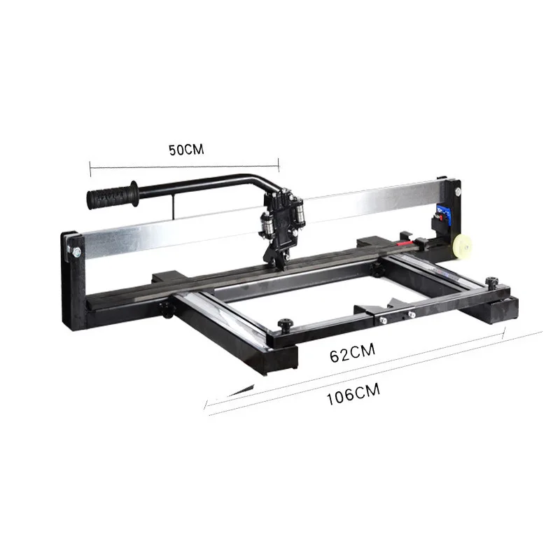 800MM Ceramic Tile Cutter Push Knife Manual High Precision Marble Floor Tile Cutting Machine With Infrared Laser Positioning