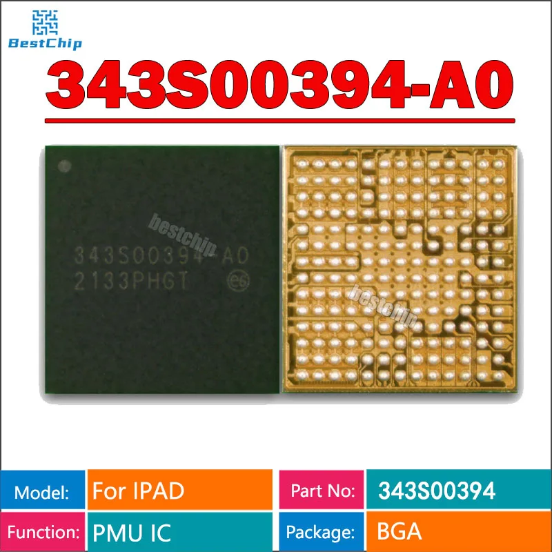 

Новый оригинальный 343S00394-A0 343S00394 A0 контроль мощности IC для iPad AIR 4 AIR4 основной источник питания IC PMIC