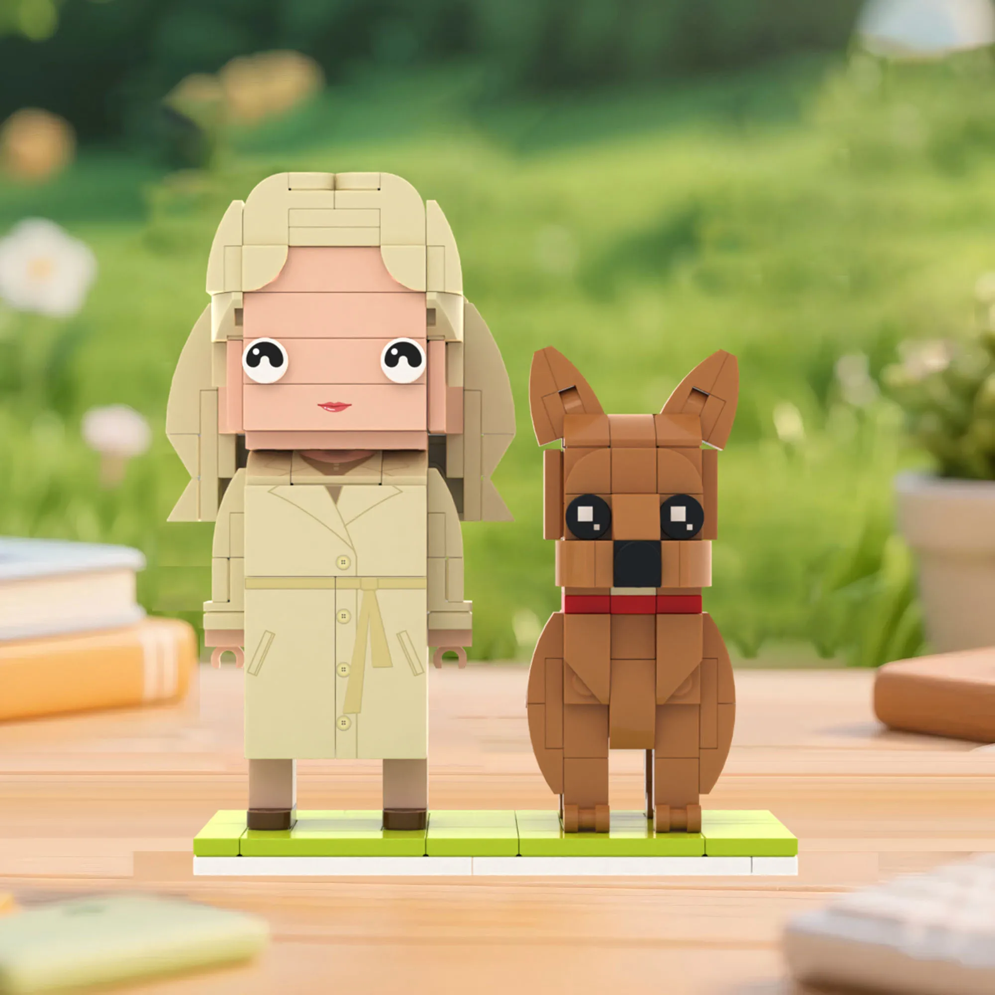 

Customization Model People Pet Figure My Custom Brickfigures Small Particle Building Blocks Desktop Ornament Lovely Gifts