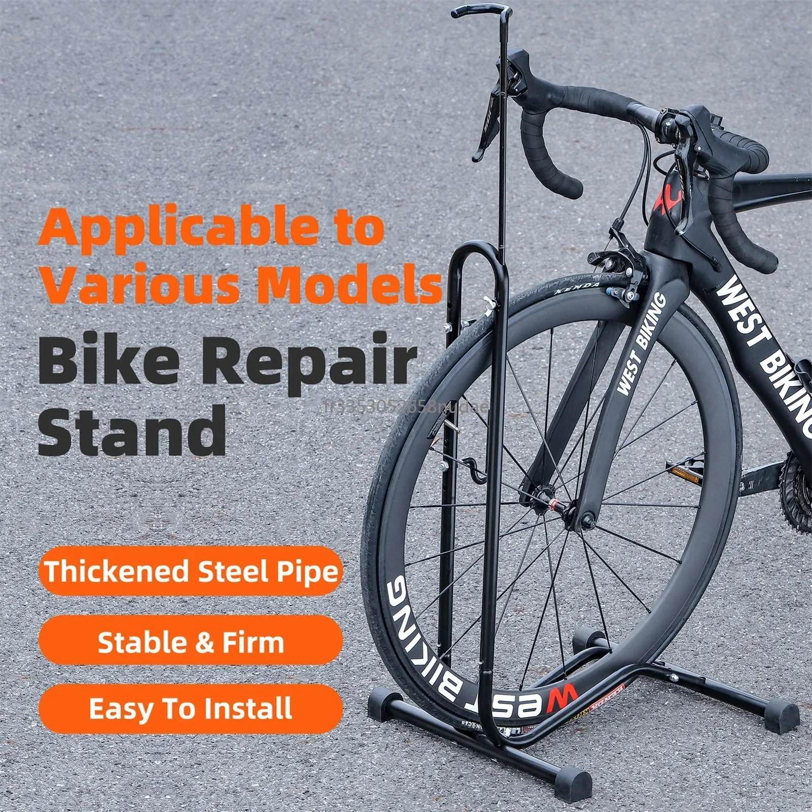 Support de stationnement de vélo T1, support de réparation de vélo, support d'entretien de vélo, stockage de garage intérieur, support rapide