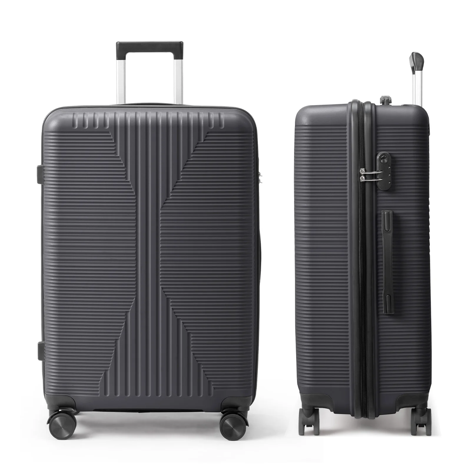 PP Trolley Case 28in Travel Suitcase Dark Gray