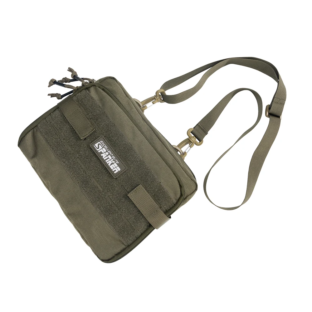 DulMolle EDC Poudres Initiated Crossbody Bag, Convertible Waist Pack Backpcak, Outdoor Carry Sling, Accessoires de chasse