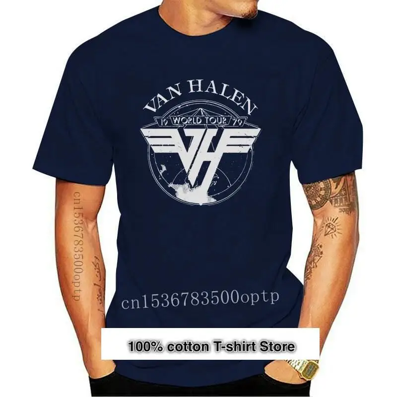 

Camiseta de Van Halen 1979 Tour para niños, color rojo, oficial, 2024