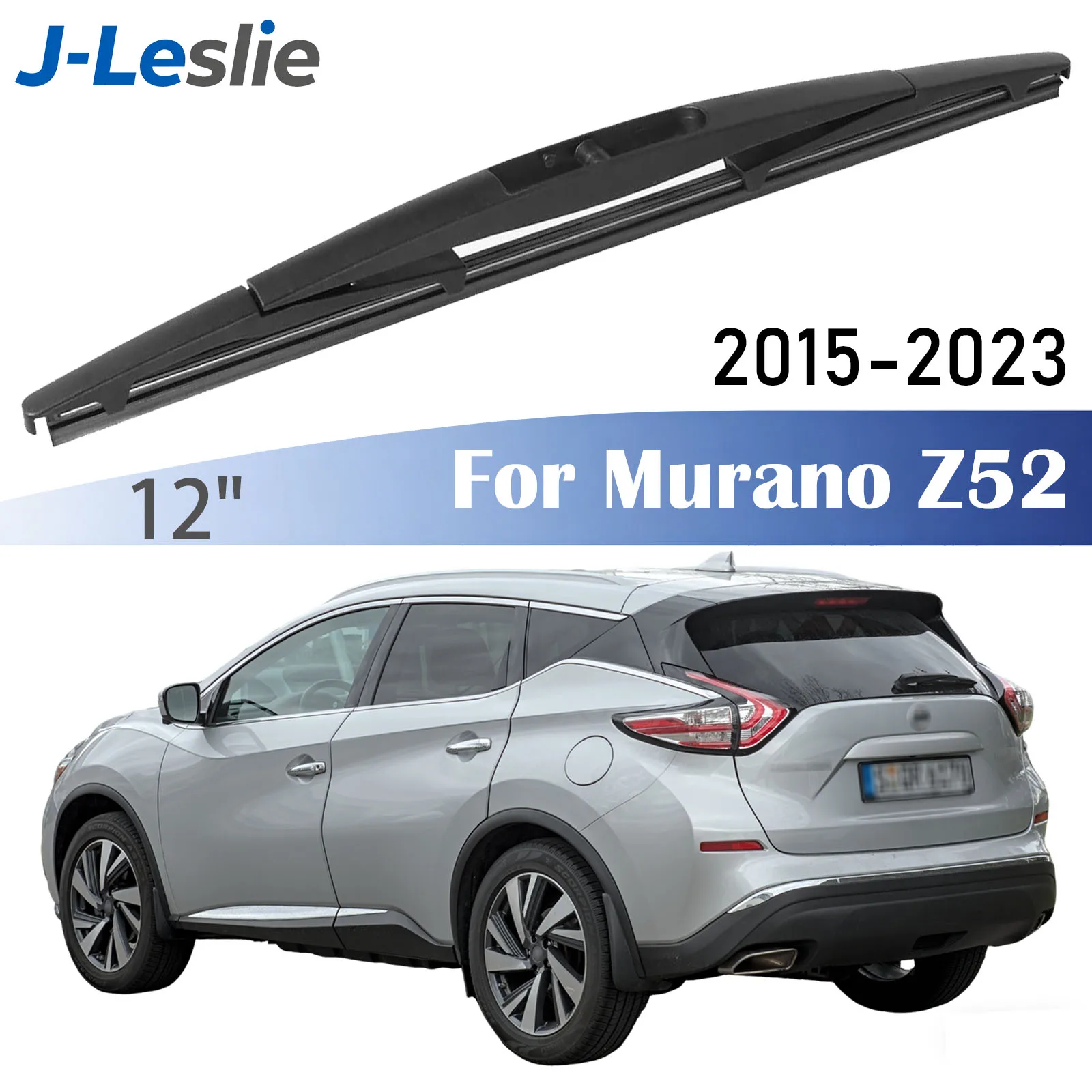 12-Zoll-Heckwischerblatt für Nissan Murano MK3 Z52 2015-2023 Windschutzscheibenwischer Fensterreinigungsbürsten Autozubehör scheibenwischer Hinten Heckwischerarm