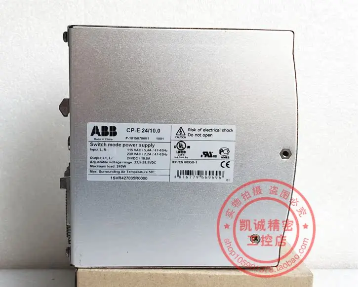 Original ABB Switching Power Supply CP-E 24/10.0 10A 24VDC Stock 1SVR427035R0000