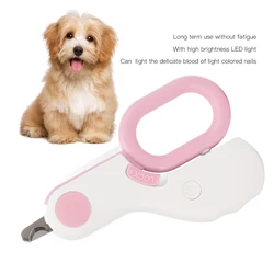 Professional Mini Pet Nail Clippers For Small Pets Led Light Cats Claw Nail Cutter Grooming Tools For Cat Rabbit Bird Puppy