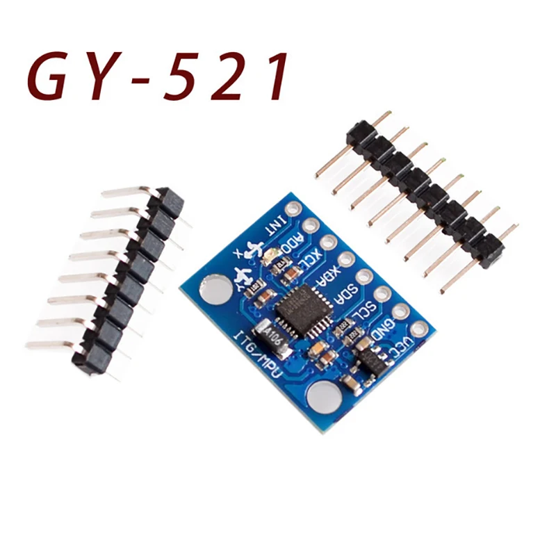 

GY521 MPU-6050 3 Axis Gyroscope Accelerometer Module MPU 6050 GY-521 for Arduino