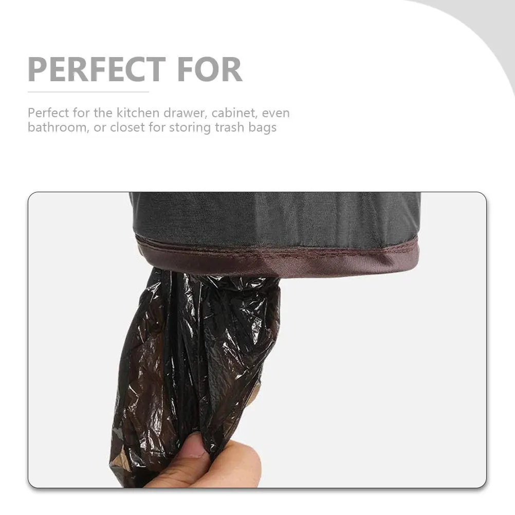 

3Pcs Grocery Storage Bag Organizer Hanging Dispenser Oxford Cloth Nylon Reusable Kitchen Drawer Cabinet Bathroom Closet