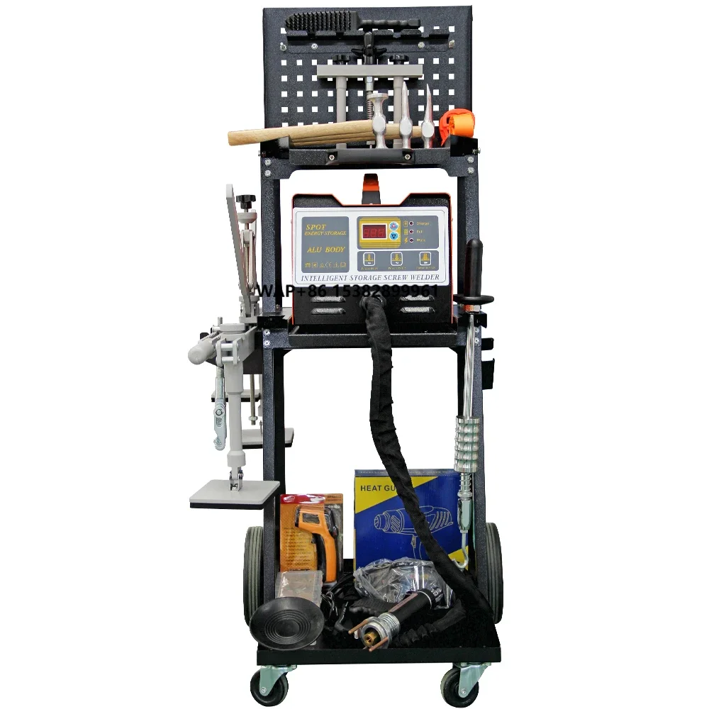 

TFAUTENF CE Dent Puller Machine for Car Body Repair and Auto Spot Welding Equipment with Cart