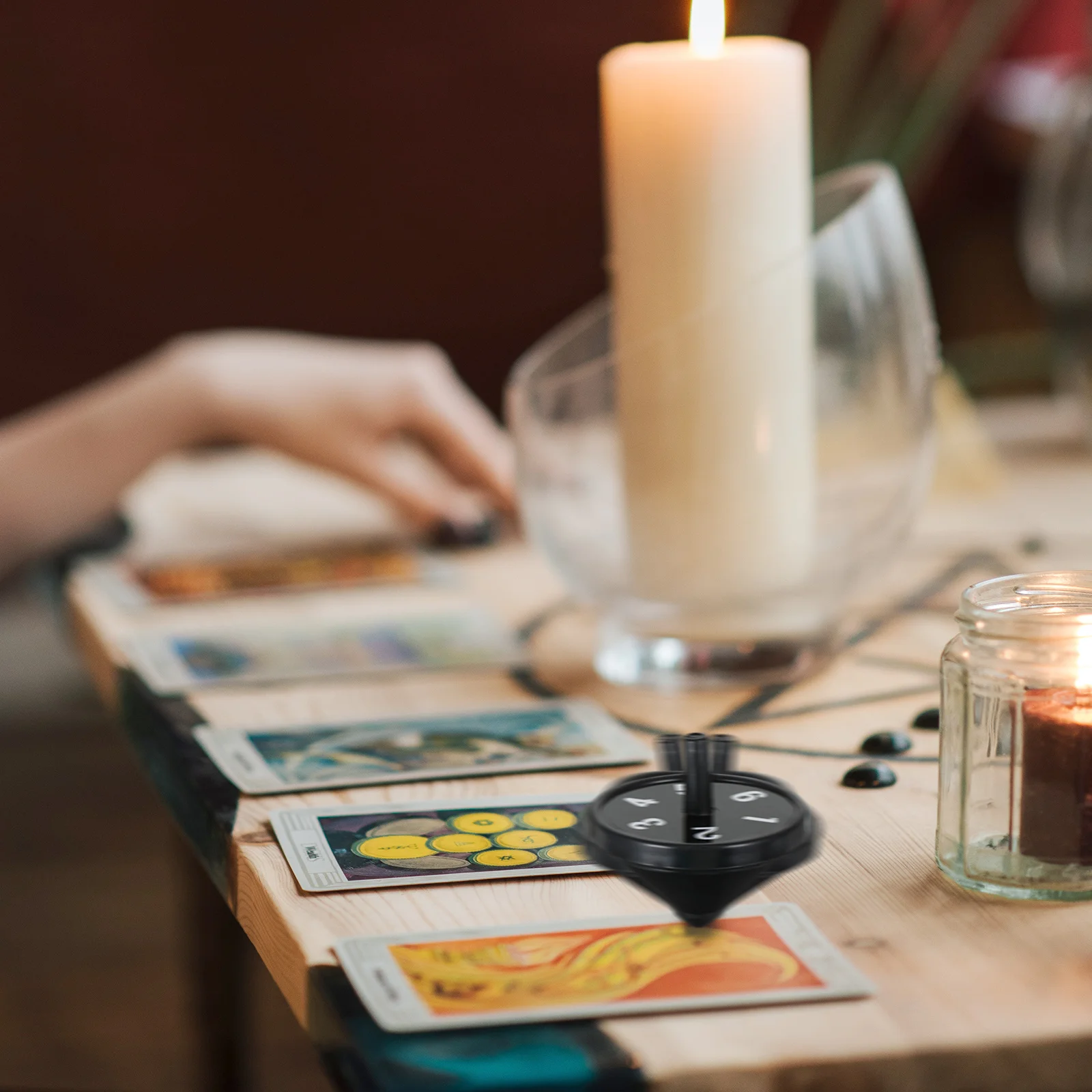 

10Set Sensor Gyro Portable Trick Prop Close Range Stage Party Fun Performance Gyroscope Magician Gimmick