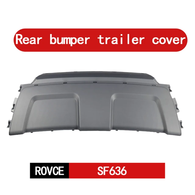 Rovce Achterbumper Insteek Staart Keel Uitlaat Voor Land Rover Range Rover Evoque 2012-2019 Prestige Stijl Auto-Accessoires