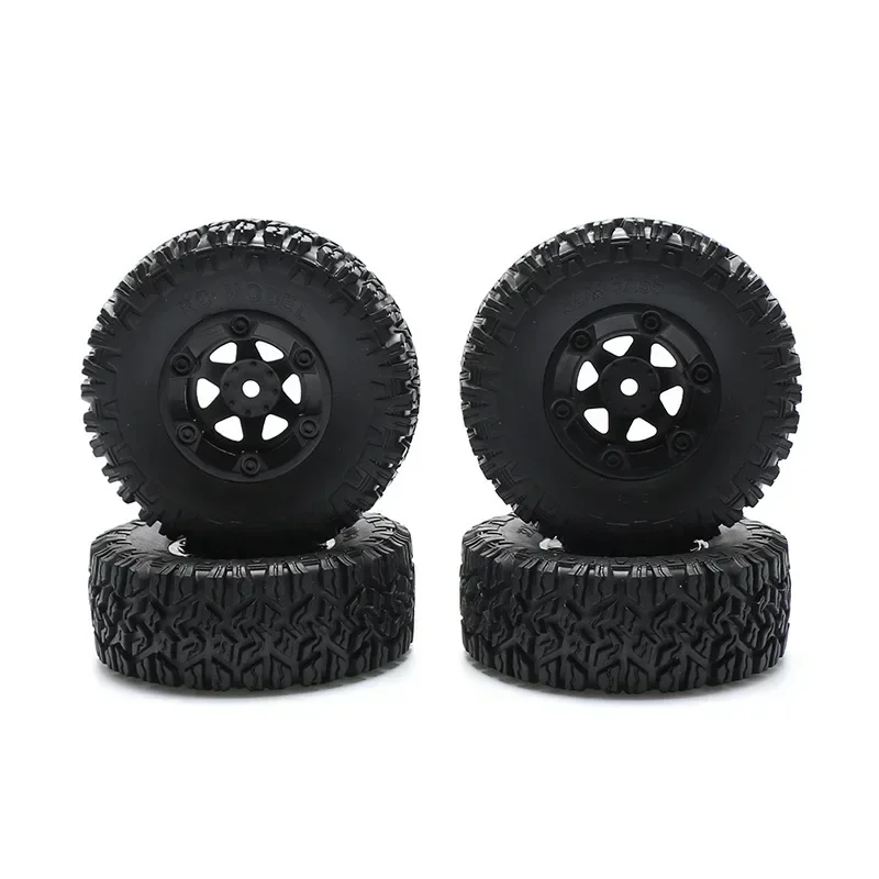 85mm Front & Rear Tire Wheel Tyre for WLtoys 144001 1/14 RC Drift Racing Car FY08 Upgrade Spare Parts Accessories