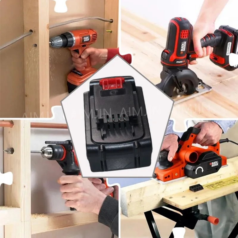 Li-ion Rechargeable Battery  20V 8000mAh Is Suitable For The Whole BLACK DECKER 20 Model