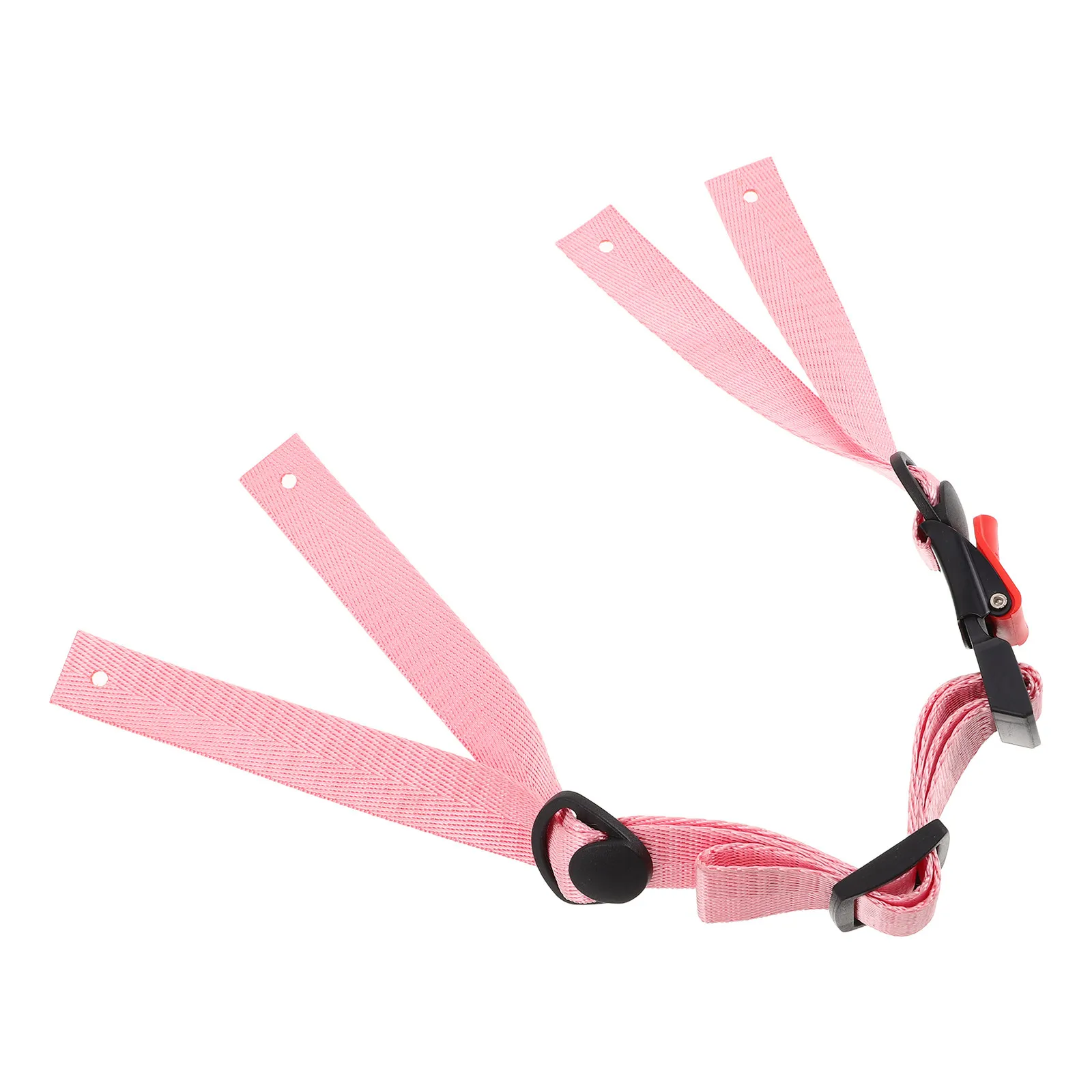 Adjustable Hard Hat Chin Straps Pink Y-Shaped Safety Replacement Strap Secure Fit Construction Accessories