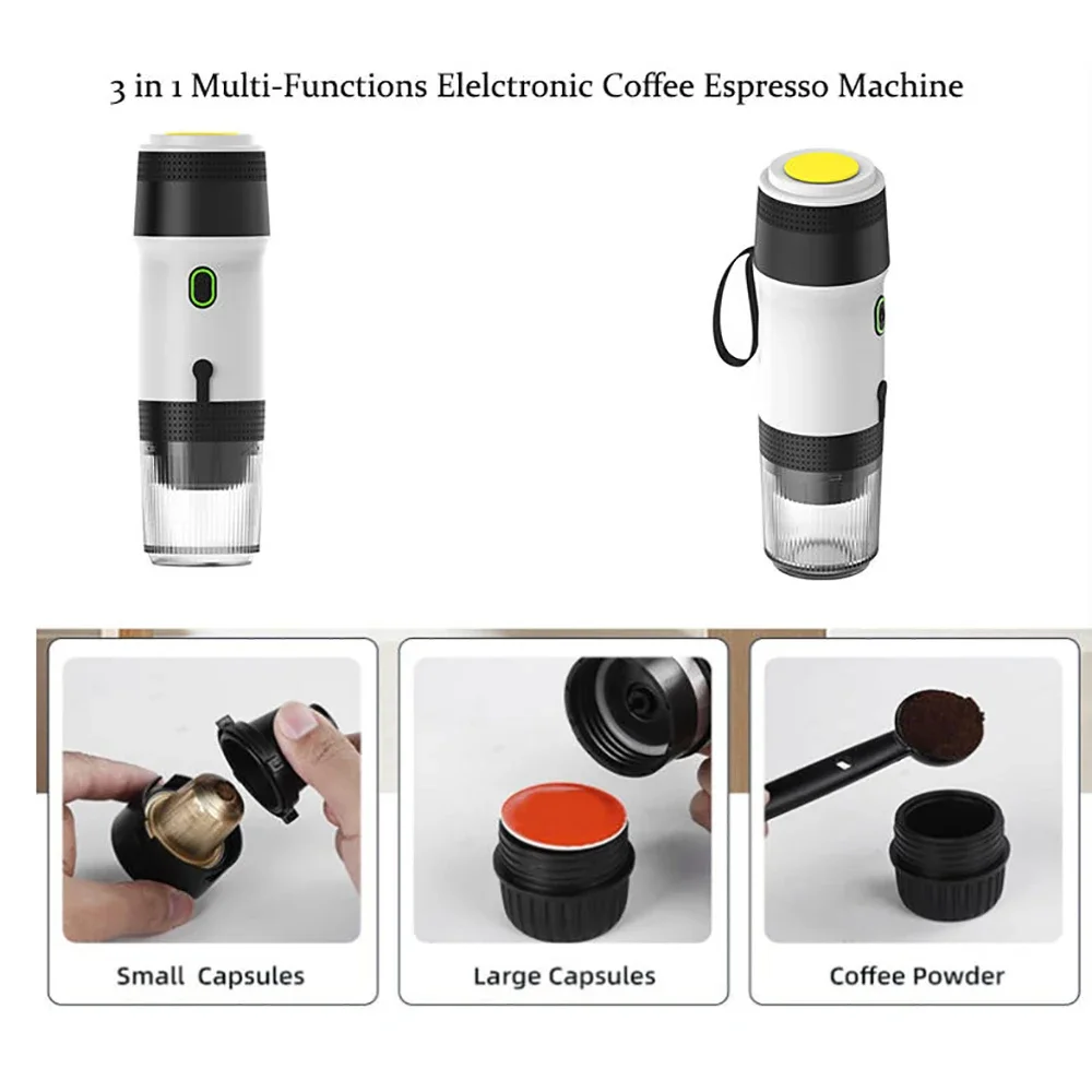 Small Kitchen Appliances hand manual electric drip filter car portable capsule coffee maker