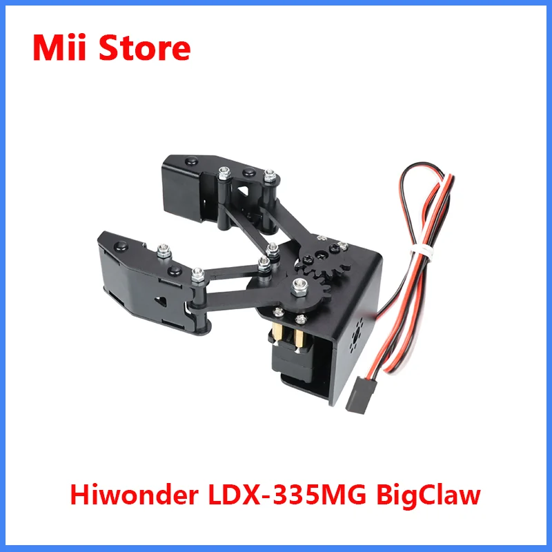 

Anti-blocking BigClaw Robot Claw with LDX-335MG Servo Manipulator Claw Hand Grips Paw Grasping for DIY Robotic