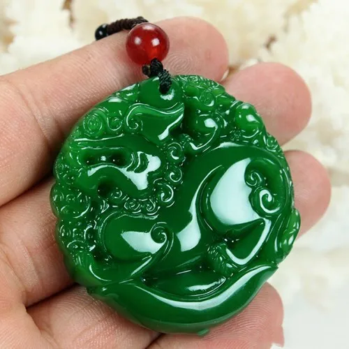 Xinjiang Hetian Jade Jade Ingot Pendant for Men and Women Lucky Transfer Sweater Chain Pendant Jewelry