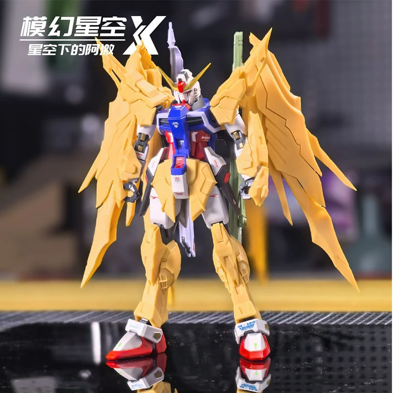 Hhxk Model Hg SEED DESTINY Imitate Action Figure Mb Style Entry Level 3D Printing Gk Figurine Model Kit Collectible Model Toys