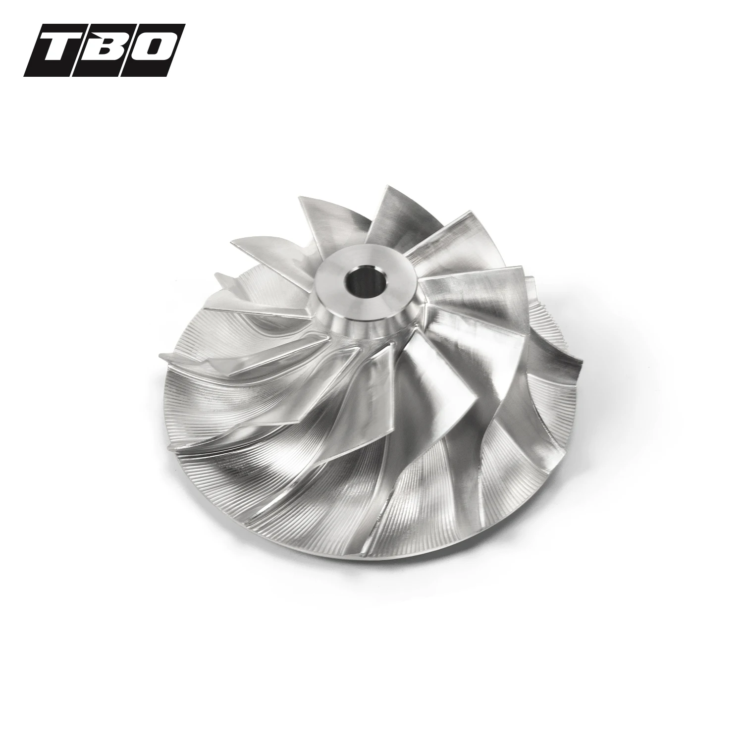 

TD Series Turbo Billet Forged Compressor Wheel Billet 52x68mm 11+0 Reverse Rotation 5-AXIS CNC Machine