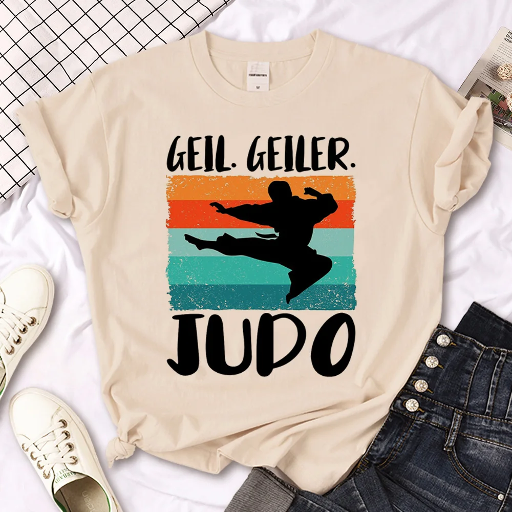 

Judo tshirt women Y2K comic tshirt female harajuku clothes