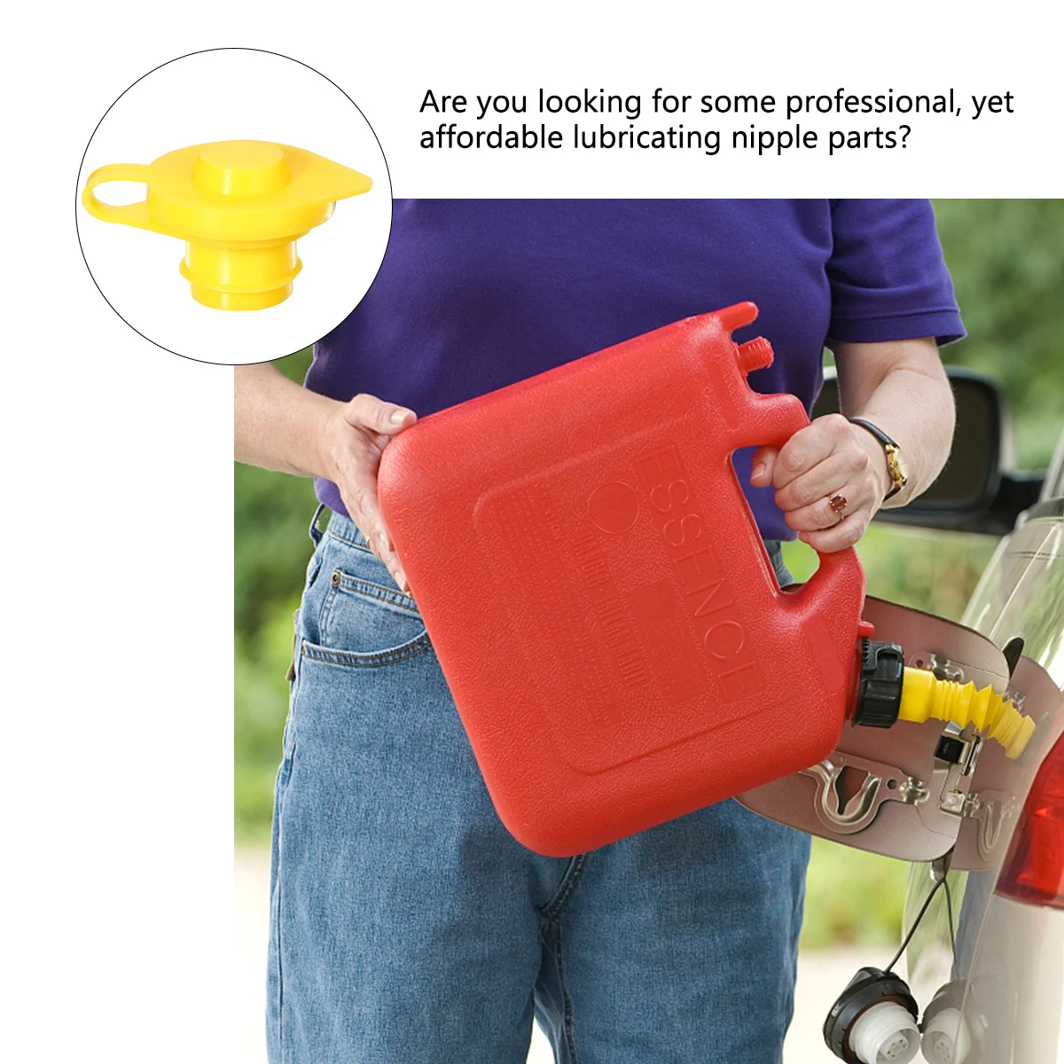 

10pcs Vented Quality Lubricating ABS Durable Compact Gas Lid Can Parts Oil Tank Cap Parts Oil Tank Lubricating Cover