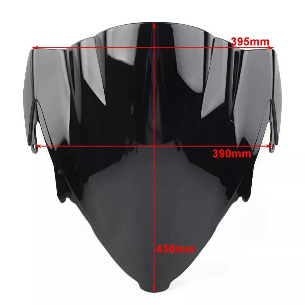 Double Bubble Windshield Windscreen Shield ABS For SUZUKI HAYABUSA 3 GEN GSX1300R 2021-2024