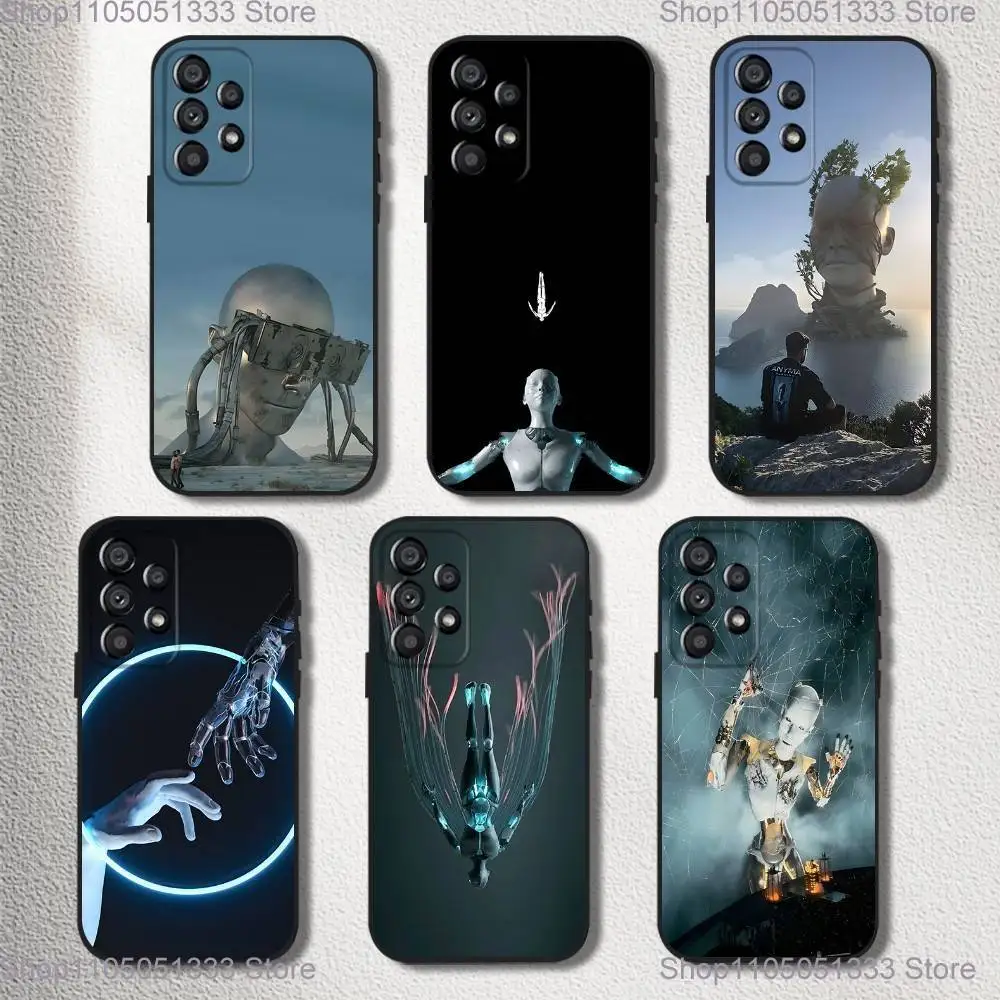 

DJ A-Afterlife Anyma Phone Case For Samsung Galaxy A20,A21s,A22,A31,A32,A52,A53,A72,73,A80 Soft Black Cover