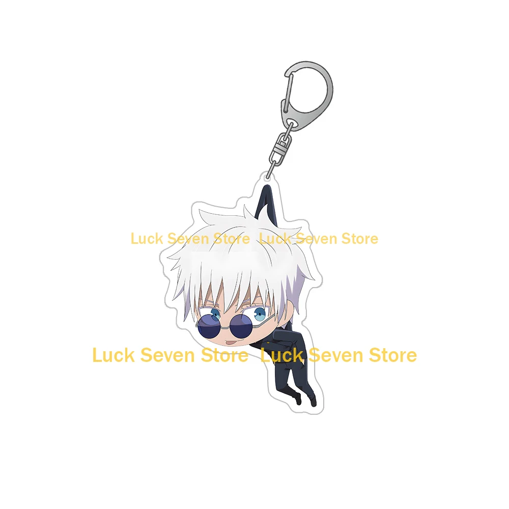 Jujutsu Kaisen Anime character Maki Zenin Toge Inumaki Yuta Okkotsu Sukuna Choso Aoi Todo Acrylic keychain gift Bag pendant