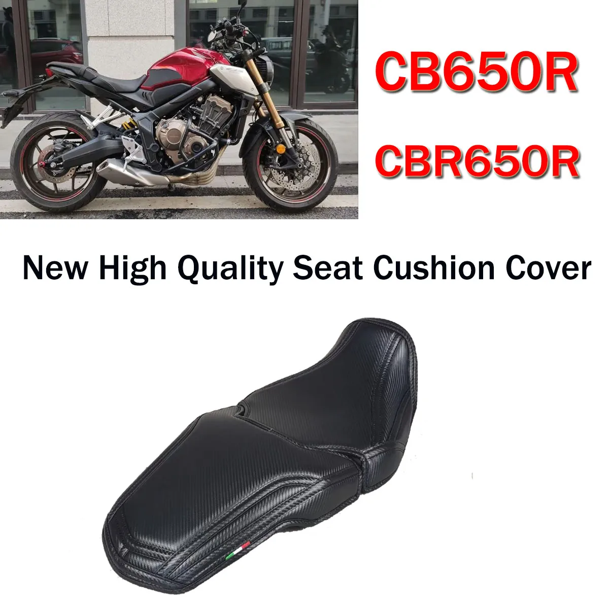 

New Custom Cushion Soft Seat Cover Thickening and softening for HONDA CBR650 CB650R CB 650R CB 650 CB650