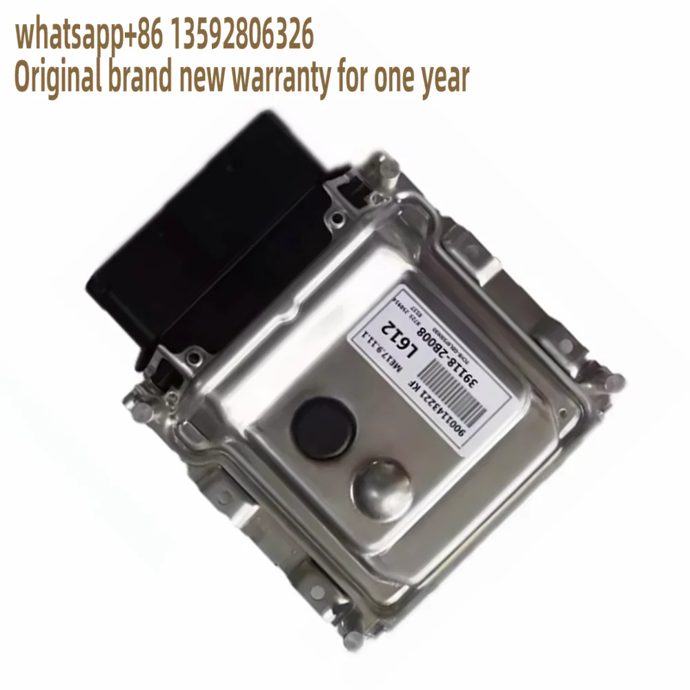 

39118-2B008 ME17.9.11.1 9001143221KF Original L612 Engine Computer Board ECU For Hyundai Kia Yuedong Langdong