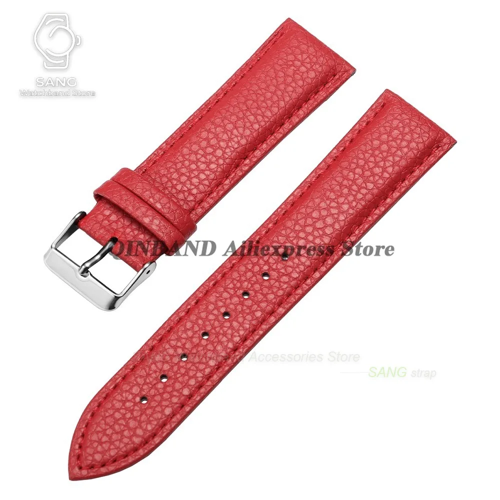 10mm 12mm 14mm 16mm 18mm 20mm 22mm Litschi-Muster Leder-Uhrenarmband Ersatz-Armband für Herren und Damen Sport-Uhrenarmband – Detail 26