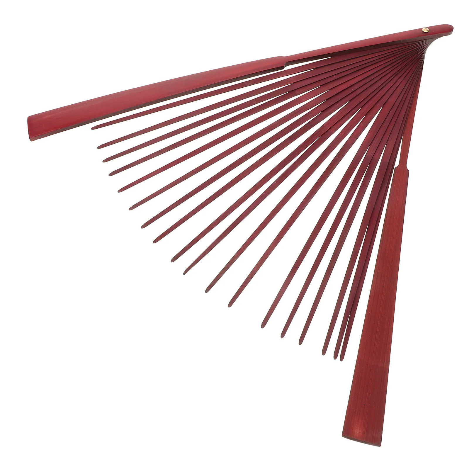 Semi-finished Product Bamboo Folding Fan Frame Hand Held Chinese Fans Foldable Delicate Japanese Style