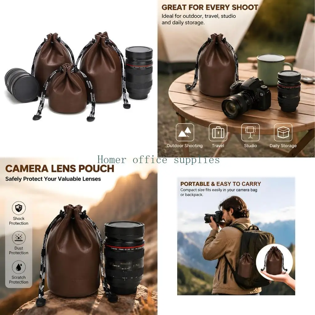 K43B Dense Camera Lens With cushioning Interior For Different Camera Models